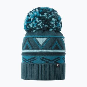 Gyerek téli sapka Reima Kirjoen dark teal (Kirjoen 5300286B-7951) kép