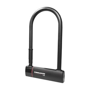 TRELOCK kerékpár lakat - LOCK U6 + HOLDER ZB 401 - fekete kép