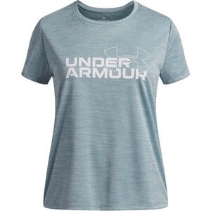 Under Armour TECH TWIST WDMK LOGO SS Lány sportos póló, világoskék, méret kép
