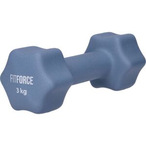 Fitforce FDBN 3 KG Egykezes súlyzó, kék, méret kép