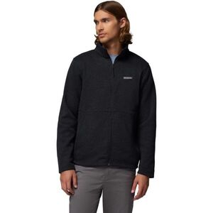 Columbia ALTO PASS FULL ZIP FLEECE Férfi pulóver, fekete, méret kép