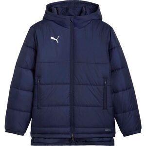 Puma TEAMADDITIONS BENCH JACKET JR Gyerek dzseki, sötétkék, méret kép