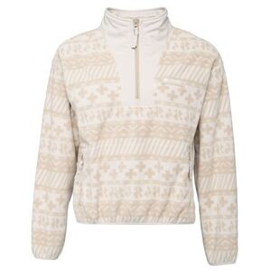Columbia SEQUOIA GROVE II PRINTED HALF ZIP Női polár pulóver, bézs, méret kép