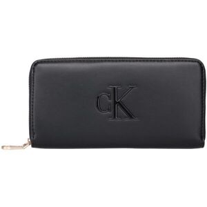 Calvin Klein BOLD CK LONG ZIP AROUND Divatos pénztárca, fekete, méret kép