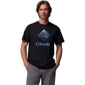 Columbia CSC SEASONAL GRAPHIC TEE Férfi pamut póló, fekete, méret kép