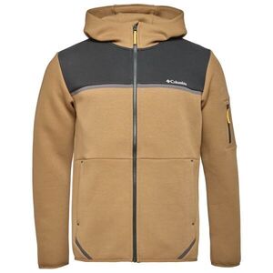 Columbia AGATE ROCK HOODIE Férfi kapucnis pulóver, barna, méret kép
