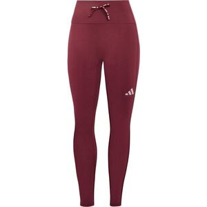 adidas RUN ESSENTIALS 1/1 L Női futó leggings, bordó, méret kép