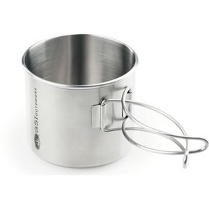 GSI Outdoors GLACIER STAINLESS BOTTLE CUP/POT Rozsdamentes acélbögre, ezüst, méret 591 ML kép