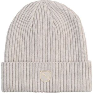 Puma CAT PATCH MID CROWN BEANIE Téli sapka, bézs, méret kép