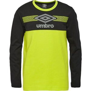 Umbro FAUL Fiú mintás póló, sárga, méret 112-116 kép