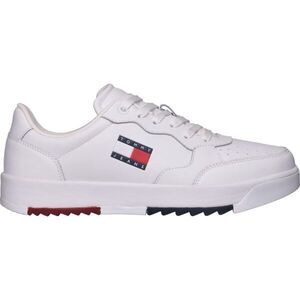 Tommy Hilfiger RETRO BASKET ESSENTIAL Férfi teniszcipő, fehér, méret kép