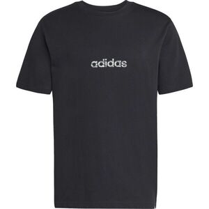 adidas CAMO LINEAR GRAPHIC TEE Férfi póló, fekete, méret XXL kép