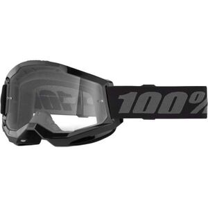 100% STRATA 2 JUNIOR Downhill szemüveg, fekete, méret kép