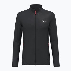 Férfi trekking pulóver Salewa Puez Waffle Hyb PL black out. Méret: 46/S kép