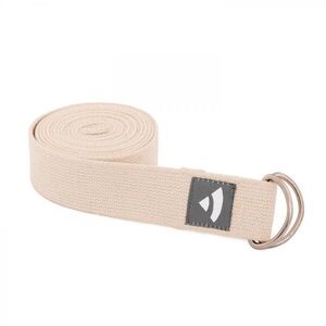 ASANA BELT jógaheveder fém karikákkal - ecru- Bodhi kép
