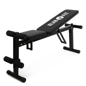 KLARFIT otthoni tornagép, pad, flexibilis, összecsukható kép