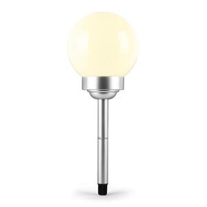 OneConcept LED-Flower, 14cm átmérő, LED szoláris kerti lámpa kép