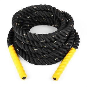 Capital Sports Klarfit Monster Rope, 9 m, 3, 8 cm, nylon, kötél, sárga kép