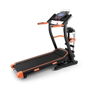 KLARFIT Pacemaker FX5, futópad, 1, 5 LE, 12 km/h, pulzus mérő, masszázsöv, felülések kép