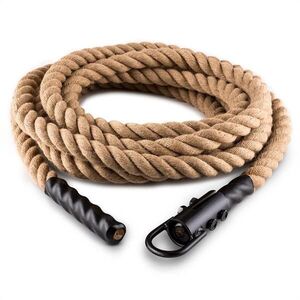 Capital Sports Power Rope lengő kötél kampóval 12m/3, 8cm, mennyezeti felfüggesztés kép