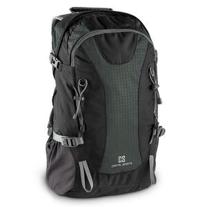 Capital Sports CS 38 szabadidő- és turisztikai hátizsák, 38 liter, vízlepergető nylon, fekete kép