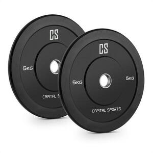 Capital Sports Bumpee 5, 5kg, két súlytárcsa, "Bumper" típusú kép
