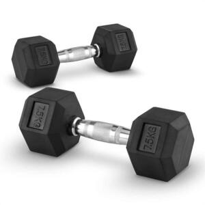 Capital Sports Hexbell 7, 5, 7, 5kg, kézisúlyzó pár (dumbbell) kép