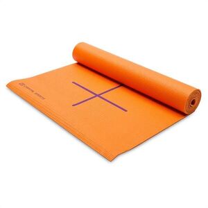 Capital Sports Yogamatte gimnasztikai szőnyeg, 173 x 60 cm, narancssárga, vállra akasztható táskával kép