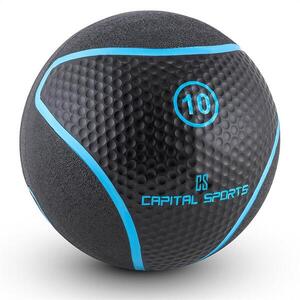 Capital Sports Medba 10, fekete, medicinlabda 10kg gumi kép
