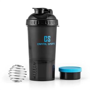 Capital Sports Shakster, fekete, 600 ml, shaker protein italokra kép