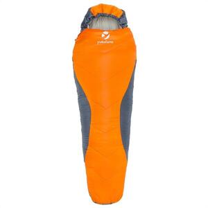 Yukatana Cabrilho, narancssárga, 300 g/m², múmia hálózsák, fiataloknak, bélés üreges szálakkal kép