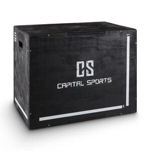 Capital Sports Shineater, fekete, Plyo Box három magassággal 20" 24" 30" kép