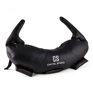 Capital Sports Bull Boost, fekete, 12 kg, bolgár zsák, homokzsák, bőr kép
