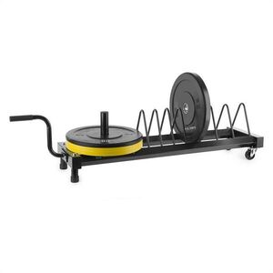 Capital Sports Plarak, súlytárcsatartó állvány, szállítókerekek, max. 500 kg kép