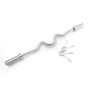 Capital Sports accretor 120 SC supercurl bar, hajlított súlyzórúd, 120 cm / 50 mm/max. 272 kg, acél, krómozott kép