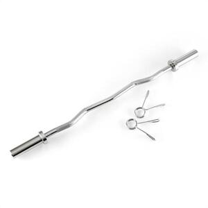Capital Sports Accretor 120 CBO Curlbar hajlított súlyzórúd, 120 cm / 50 mm/ max. 272 kg, acél, krómozott kép