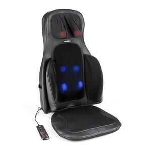 KLARFIT Vanuato, fekete, ülő masszázsmatrac, shiatsu masszázs, 3D masszázs kép