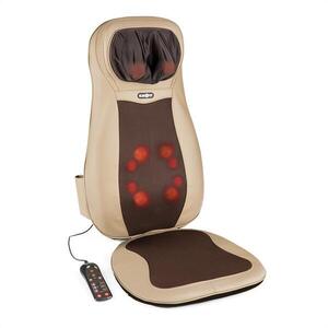 KLARFIT Niuwe, barna, ülő masszázsmatrac, shiatsu masszázs, 3 masszázs zóna kép