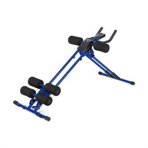 KLARFIT AB Cruncher, kék, hasizom-erősítő gép kép
