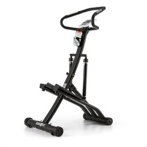 KLARFIT Treppo power stepper, otthoni taposógép, pulzus érzékelő, összecsukható kép