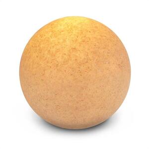 Lightcraft Sandshine S gömbölyű kültéri lámpa, világító gömb, Ø 20cm, homokkő kép