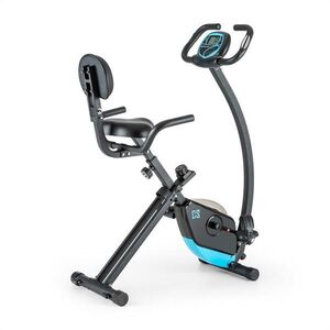 Capital Sports Trajector, házi szobabicikli, otthoni edzőgép, szobakerékpár, X-bike, háttámla, háttámla, összecsukható, 110 kg-ig kép