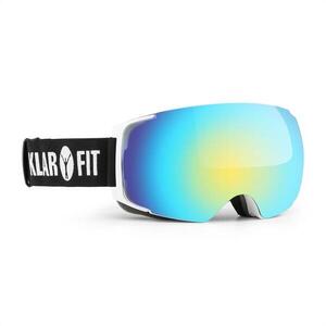 KLARFIT Snow View 2, síszemüveg, snowboard szemüveg, védőbevonat, fehér kép