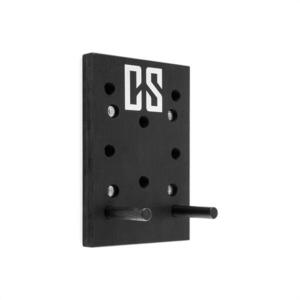 Capital Sports Pegstar Pegboard húzódzkodó tábla, trainingsboard, 43x30x3, 8 fekete kép