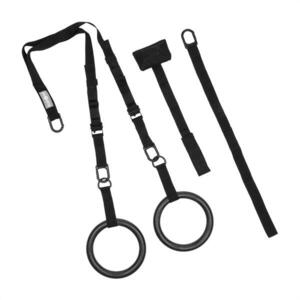 KLARFIT Pull Pack fitnesz heveder készlet, 12-részes szett, táska, poliészter, acél, fekete kép