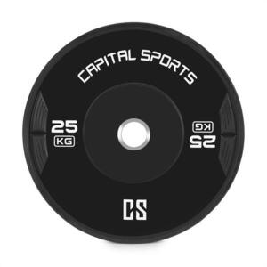 Capital Sports Elongate, bumper tárcsa, súly, gumi, 25 kg kép