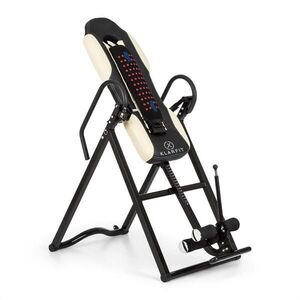 KLARFIT Ease Delux, inverziós pad, gravitációs edzőpad, 136 kg, 1, 54-1, 98 m, bézs kép