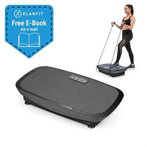 KLARFIT Vib 1000 vibrációs tréner, 5 üzemmód, állítható időtartam és intenzitás, fekete kép