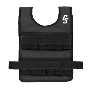 Capital Sports Monstervest, súlymellény, 25 kg, univerzális nagyság, nejlon, fekete kép
