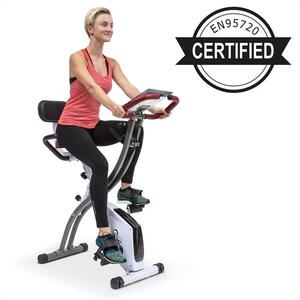 KLARFIT X-Spline, otthoni edzőgép, rugalmas húzókötelek, szíjmeghajtás, fehér kép